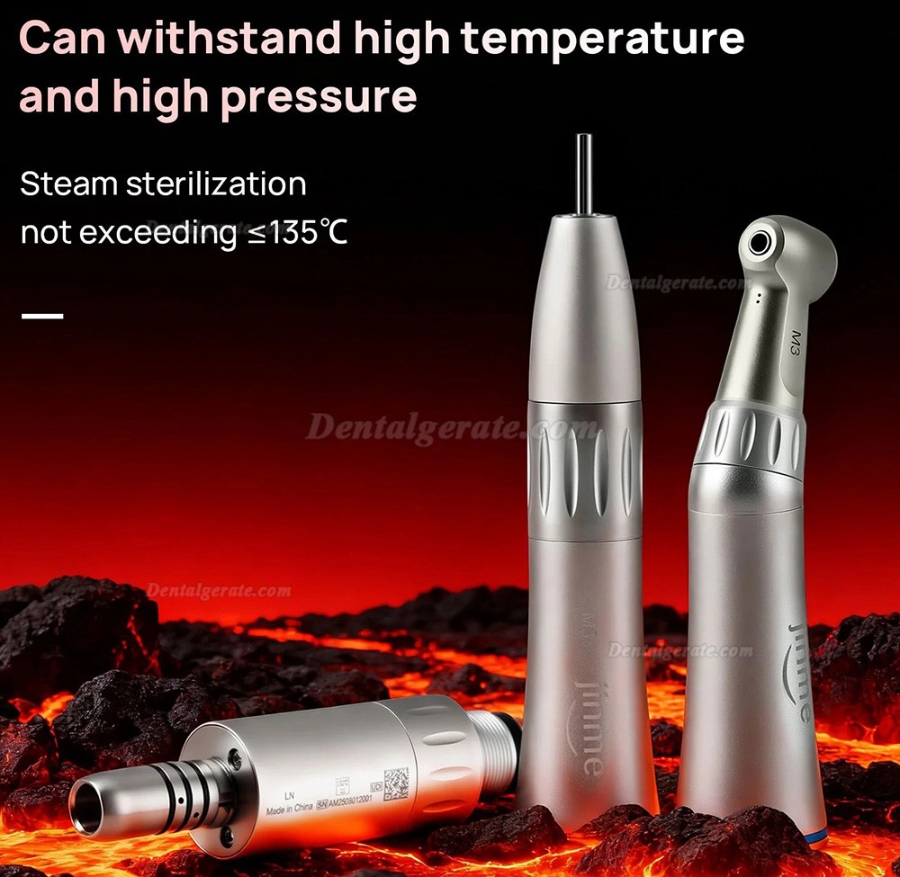 Jinme M3 Niedriggeschwindigkeits Handst&uuml;ck Set (Winkelst&uuml;ck + gerades Handst&uuml;ck + Luftmotor)
